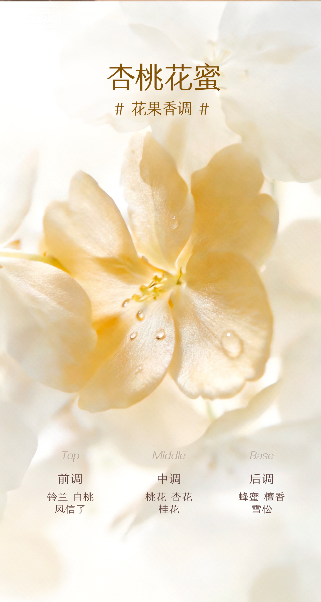 半亩花田沁润滋养洗发水（杏桃花蜜）